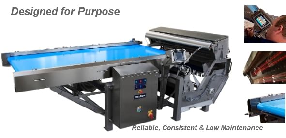 Sentinel, Odenberg's new optical sorter line Sentinel, Odenberg's new optical sorter line