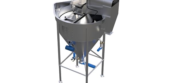 Southern Fabrication Works offers this compact unit for solids removal for (waste-)water treatment