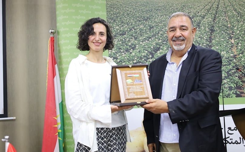 Mr.Shaban Alnahar CEO of B.E.P.P with Barbara Scola, Senior Strategic Partnerships Officer (Mercy Corps Europe) Mr.Shaban Alnahar CEO of B.E.P.P with Barbara Scola, Senior Strategic Partnerships Officer (Mercy Corps Europe)