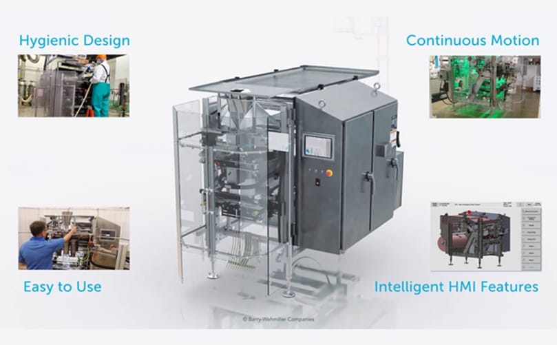Hayssen ISB (Intelligent Sanitary Bagger) VFFS (Vertical Form-Fill-Seal) Overview
