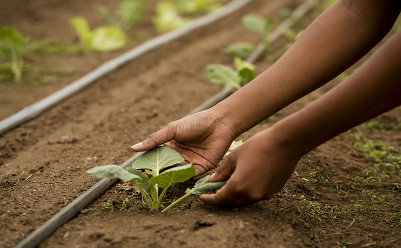 Smart Water Management: Drip Irrigation in a Commercial Potato Farm