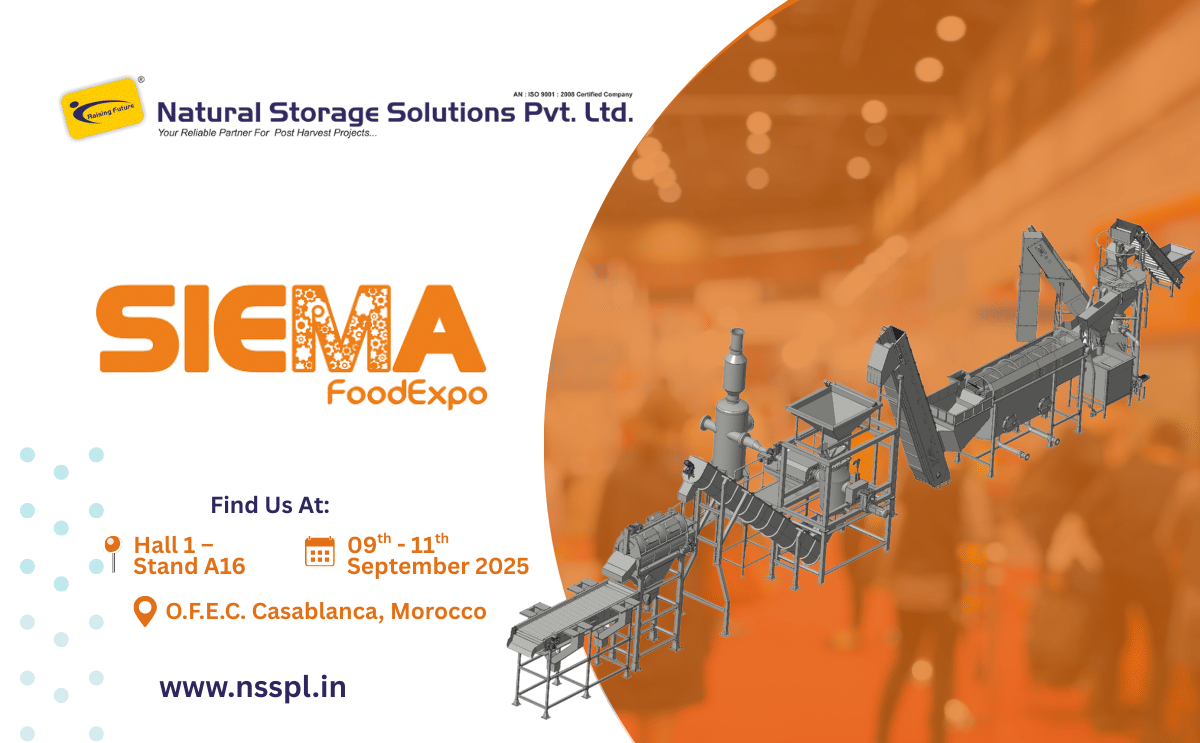NSSPL debuts at SIEMA EXPO 2025 with turnkey storage and processing solutions in Morocco NSSPL debuts at SIEMA EXPO 2025 with turnkey storage and processing solutions in Morocco