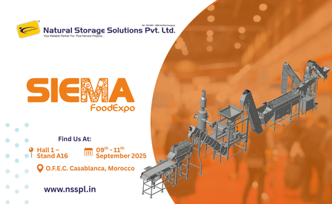NSSPL debuts at SIEMA EXPO 2025 with turnkey storage and processing solutions in Morocco NSSPL debuts at SIEMA EXPO 2025 with turnkey storage and processing solutions in Morocco