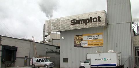 Grand Forks Simplot plant to close for two weeks