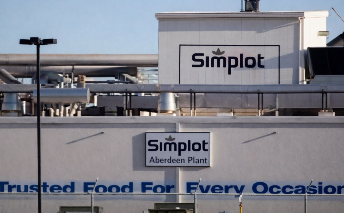 Simplot Aberdeen, ID potato processing plant Simplot Aberdeen, ID potato processing plant