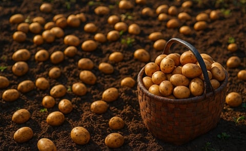 Potato harvest Potato harvest