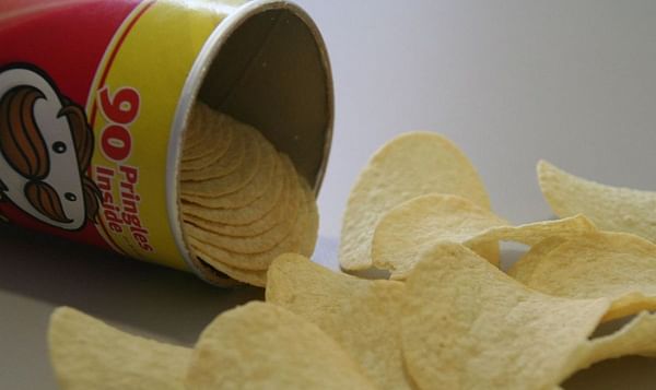 ingular Pringles crisp for sale on eBay for GBP 2,000 - as owner claims it's 'rare'.
