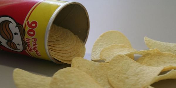 ingular Pringles crisp for sale on eBay for GBP 2,000 - as owner claims it's 'rare'.