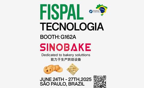 Sinobake to Exhibit at FISPAL TECNOLOGIA 2025 Sinobake to Exhibit at FISPAL TECNOLOGIA 2025