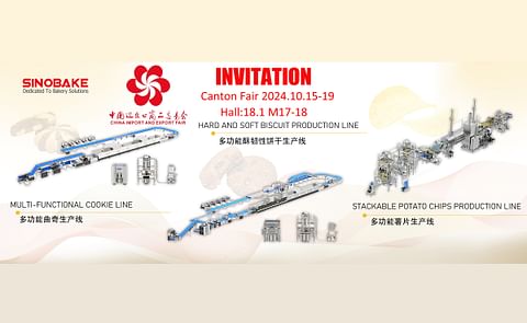 Invitation to the Annual Canton Fair: Join SINOBAKE Group Limited in Guangzhou Invitation to the Annual Canton Fair: Join SINOBAKE Group Limited in Guangzhou