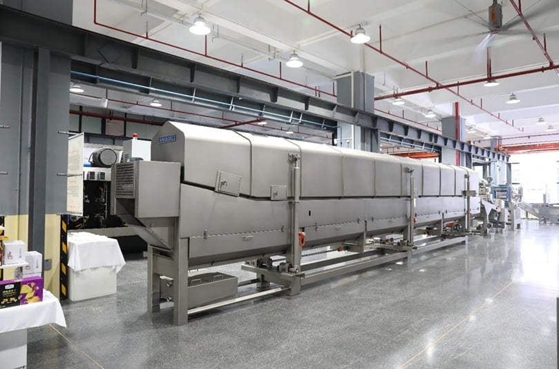 SinoBake machinery: Industrial processing equipment installed at SinoBake’s facility, highlighting the company’s manufacturing and equipment capabilities. SinoBake machinery: Industrial processing equipment installed at SinoBake’s facility, highlighting the company’s manufacturing and equipment capabilities.
