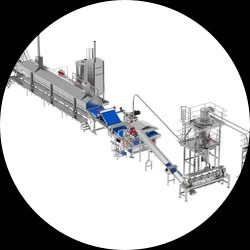 Stackable Potato Chips Line