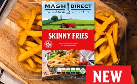 Mash Direct launched their latest potato-based product. Mash Direct launched their latest potato-based product.