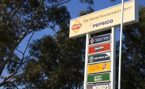 Sign in front of the Smith's Snackfood Company in Canning Vale in Western Australia Sign in front of the Smith's Snackfood Company in Canning Vale in Western Australia