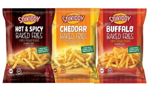 Snikiddy, a line of tasty snacks made from simple, wholesome, real-food ingredients, is revamping its beloved line of Baked Fries to now include 70 percent organic ingredients. Just not the potato (flakes)... Snikiddy, a line of tasty snacks made from simple, wholesome, real-food ingredients, is revamping its beloved line of Baked Fries to now include 70 percent organic ingredients. Just not the potato (flakes)...