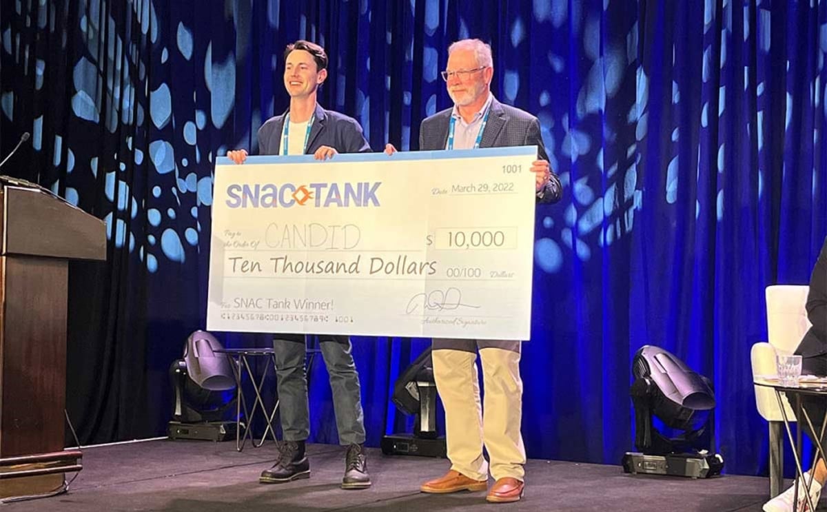 Candid, SNAC Tank winner in 2022 Candid, SNAC Tank winner in 2022