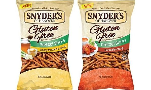 New gluten-free Snyder's of Hanover Pretzel Sticks