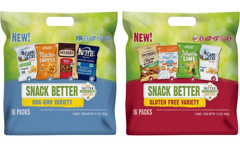 In four recently launched snack packs Snyder's - Lance is combining the strengths of its category leading individual snack brands.