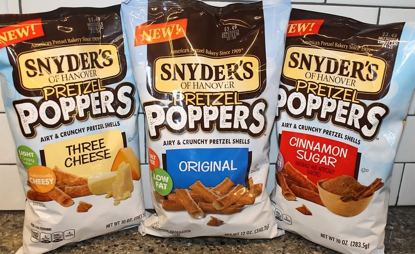 Snyder's of Hanover pretzel Poppers