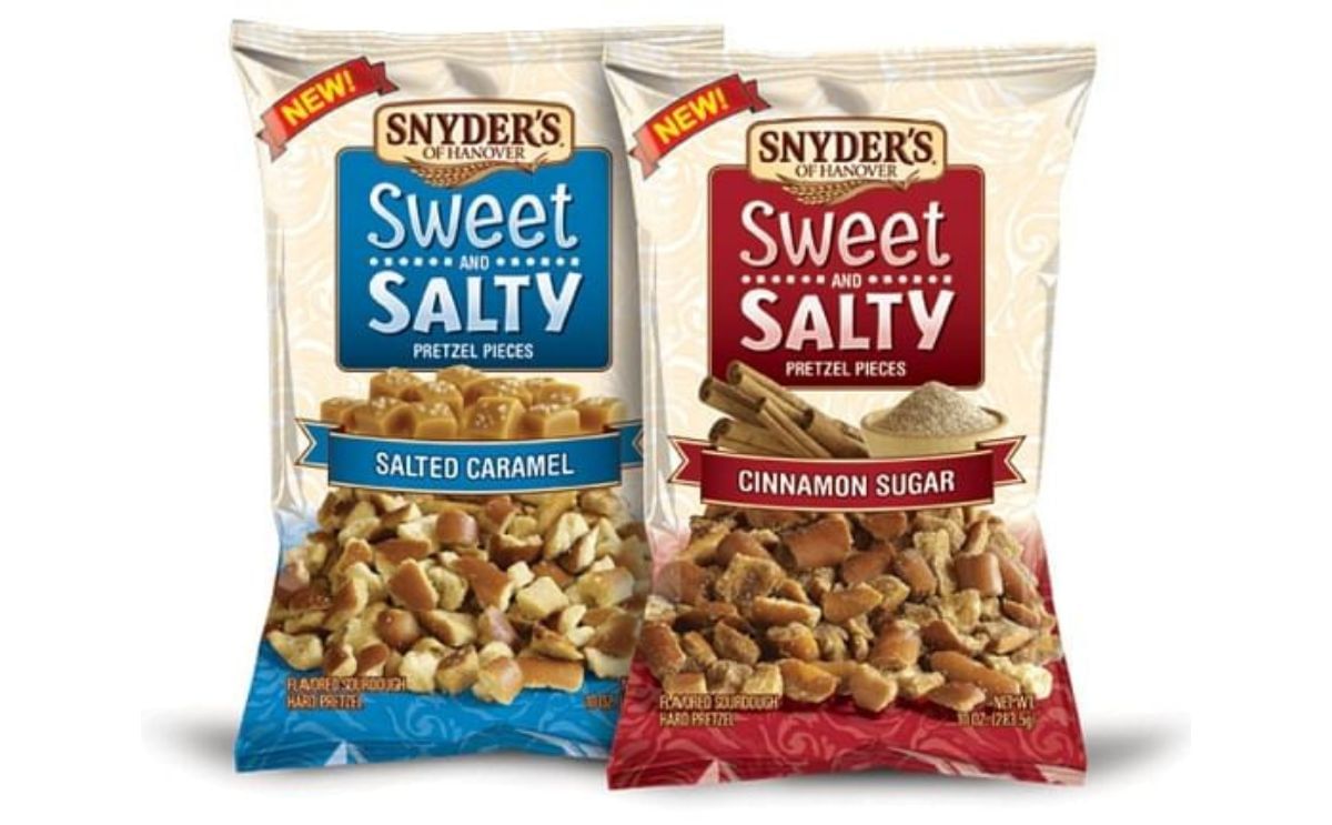 Snyder's of Hanover Launches Sweet & Salty Flavored Pretzel Pieces Snyder's of Hanover Launches Sweet & Salty Flavored Pretzel Pieces