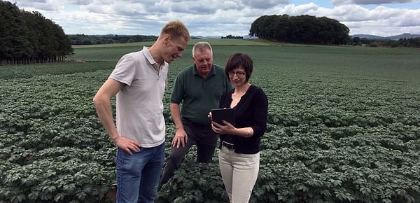 Precision farming solution &#039;Tuberzone&#039; by Soilessentials will predict potato yield and tuber size  throughout the season