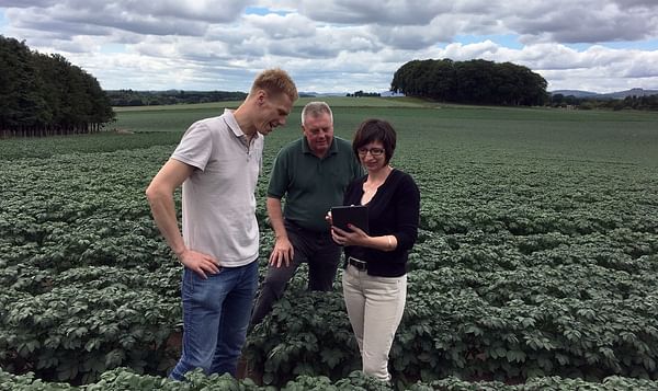 Precision farming solution &#039;Tuberzone&#039; by Soilessentials will predict potato yield and tuber size  throughout the season