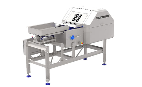 Sormac Potato halving and quartering machine DMA Sormac Potato halving and quartering machine DMA