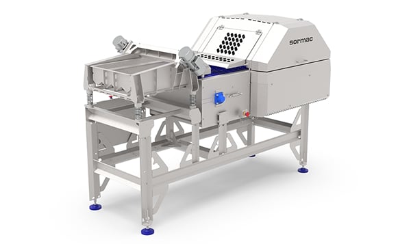 Sormac Potato halving and quartering machine DMA Sormac Potato halving and quartering machine DMA