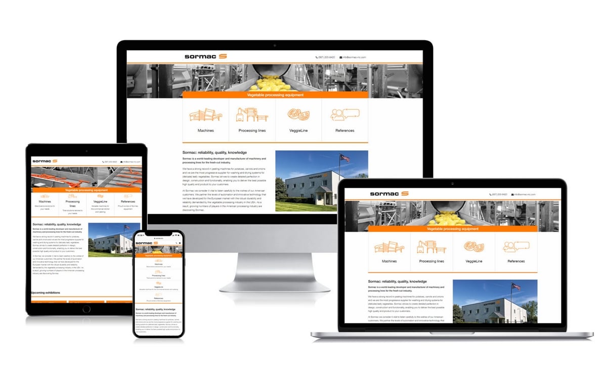 Sormac Inc. US website launch Sormac Inc. US website launch