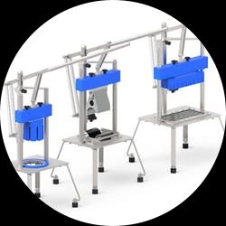 Manual Slice and Wedge Cutter F-1000 Range