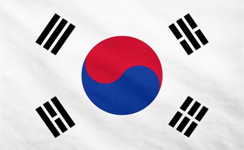 Korean flag Korean flag