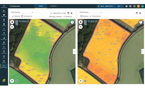Splitting carbon costs down to subfield level Splitting carbon costs down to subfield level
