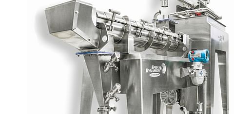 Spray Dynamics Slurry On Demand Continuous Mixer at Pack Expo International