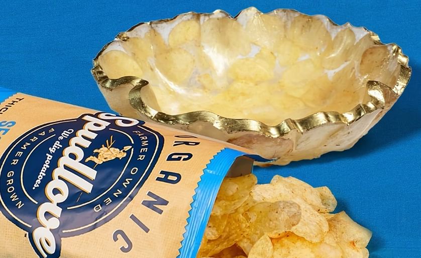 SpudLove Snacks Celebrates National Potato Chip Day with One-of-a-Kind 'Chip Bowl' made from Actual Potato Chips