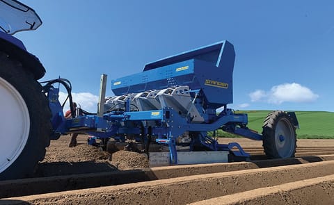 New quad potato planter by Standen-Pearson New quad potato planter by Standen-Pearson