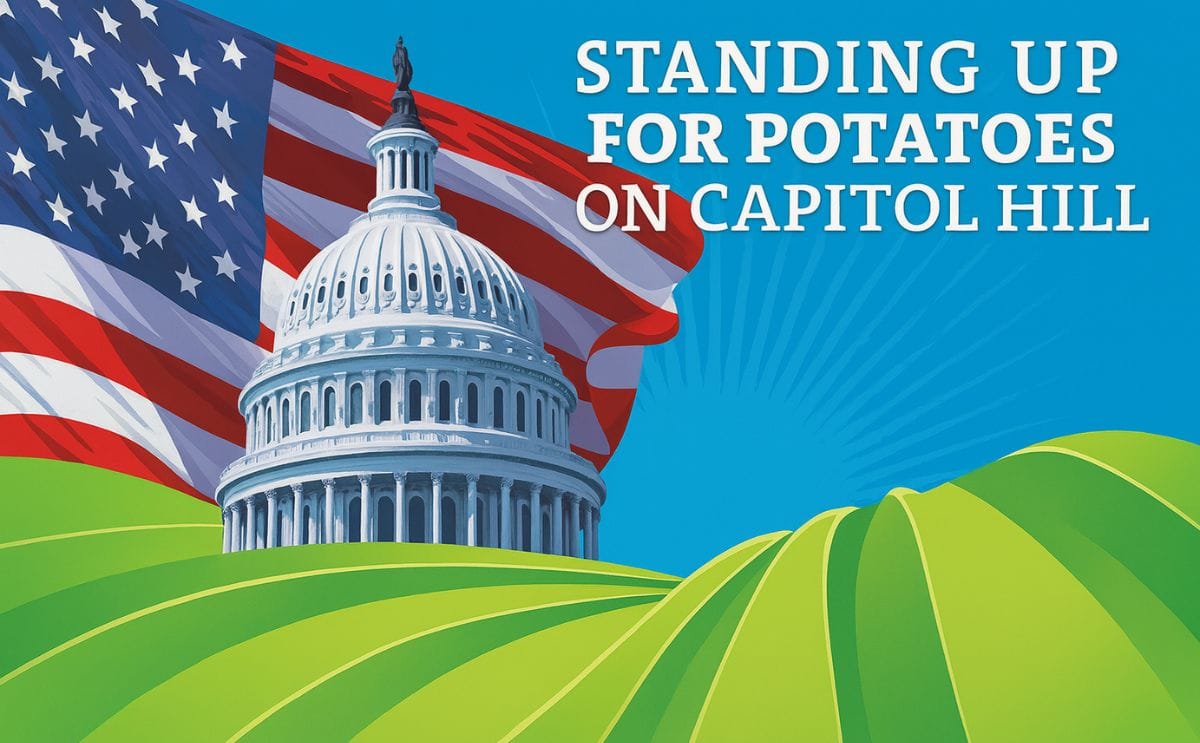 Standing up for potatoes on capitol hill Standing up for potatoes on capitol hill