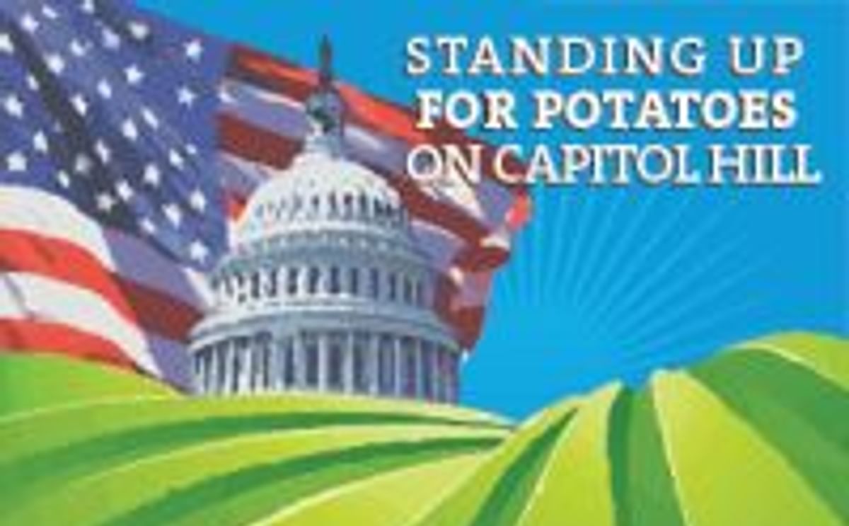 Standing up for potatoes on capitol hill Standing up for potatoes on capitol hill