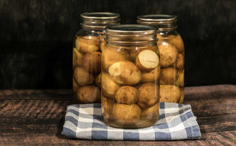 Processed and Preserved: Canned Potatoes for Extended Storage