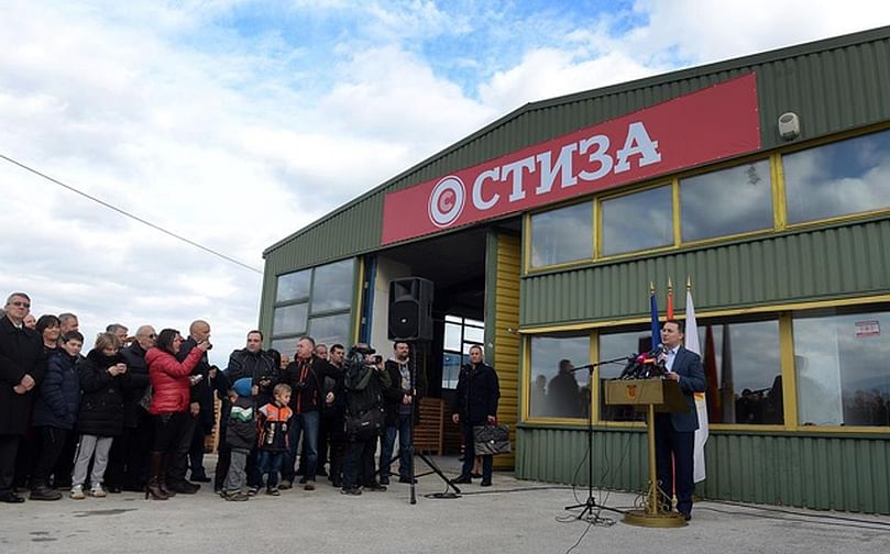 Official opening of the potato Chips factory STIZA in Macedonia in January 2016.