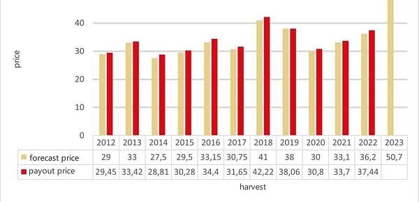 Strong increase in HZPC grower price