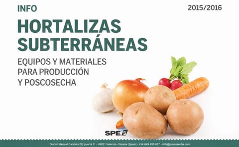 Equipos y materiales para producción y poscosecha de papa en España Equipos y materiales para producción y poscosecha de papa en España