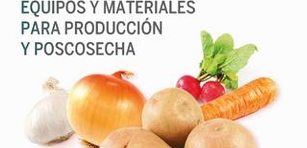 Equipos y materiales para producción y poscosecha de papa en España
