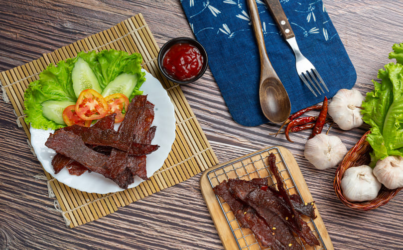 Savory, Protein-Packed Beef Jerky: The Ultimate On-the-Go Snack