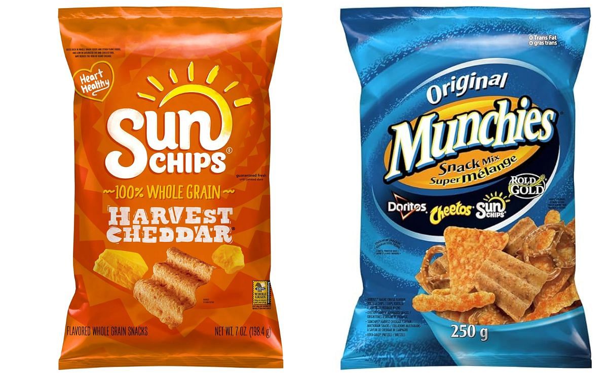 Frito Lay Canada recalls Sunchips ® harvest cheddar and munchies