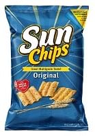 fritolay sunchips in partially biodegradable packaging