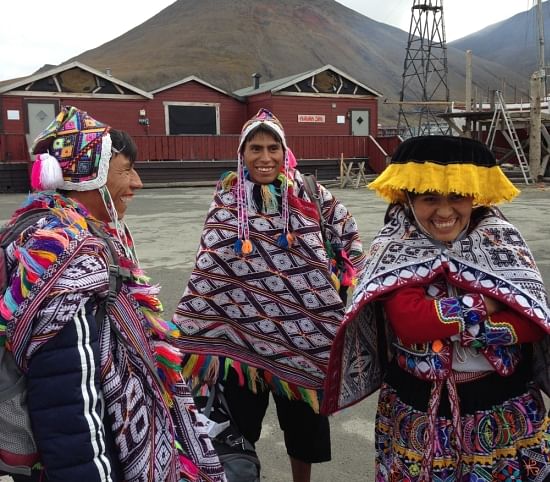 In an international ceremony in 2015, representatives of the Andean indigenous communities who helped establish the Potato Park in Cusco, Peru, deposited 750 (types of?) potato seeds in the Svalbard seed vault.(Courtesy: International Potato Center)According to the Svalbard vault database 712603 potato seeds from 4280 accessions from 6 genebanks are currently stored. 