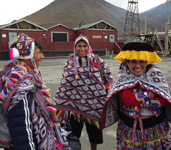 In an international ceremony in 2015, representatives of the Andean indigenous communities who helped establish the Potato Park in Cusco, Peru, deposited 750 (types of?) potato seeds in the Svalbard seed vault.(Courtesy: International Potato Center)According to the Svalbard vault database 712603 potato seeds from 4280 accessions from 6 genebanks are currently stored. In an international ceremony in 2015, representatives of the Andean indigenous communities who helped establish the Potato Park in Cusco, Peru, deposited 750 (types of?) potato seeds in the Svalbard seed vault.(Courtesy: International Potato Center)According to the Svalbard vault database 712603 potato seeds from 4280 accessions from 6 genebanks are currently stored.