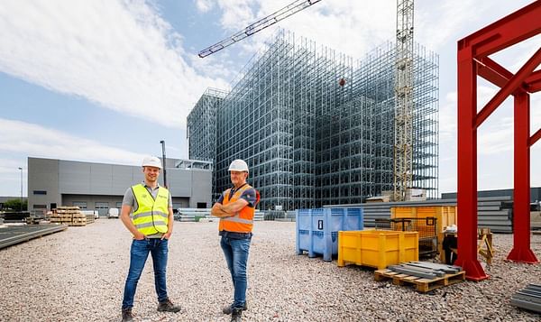 The highest cold store in the Benelux is being built in Tilburg, with space for 42,000 pallets of fries.