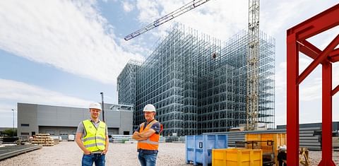 The highest cold store in the Benelux is being built in Tilburg, with space for 42,000 pallets of fries.
