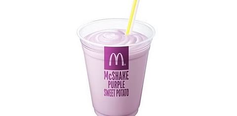 McDonald&#039;s Japan to offer purple sweet potato McShake